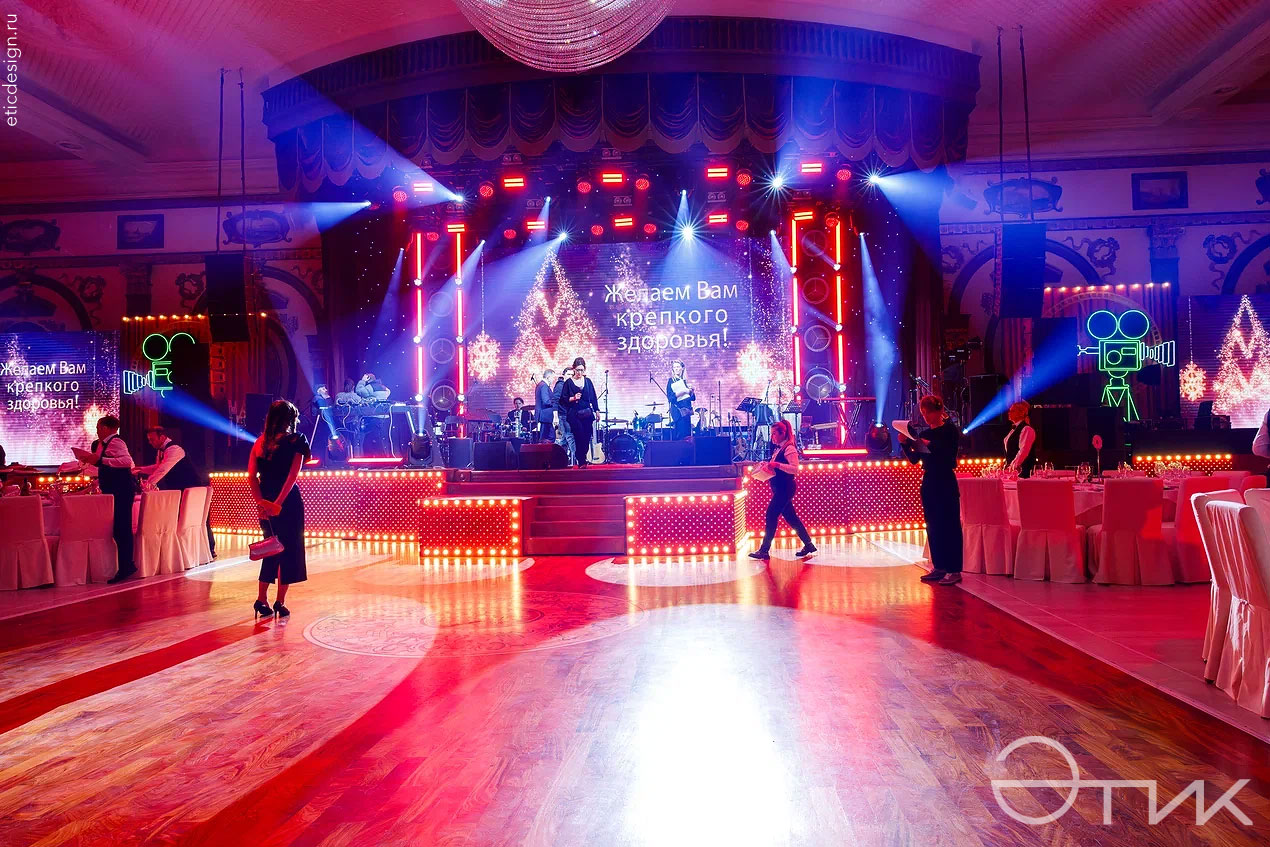 Оформление мероприятий для корпоративных клиентов.